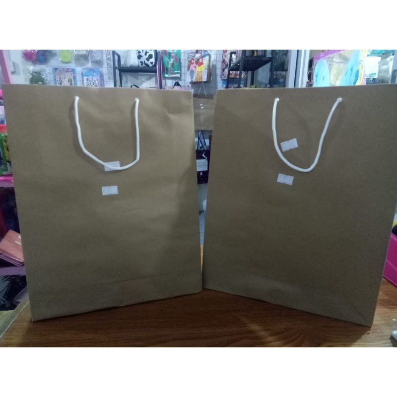 

paper bag polos coklat