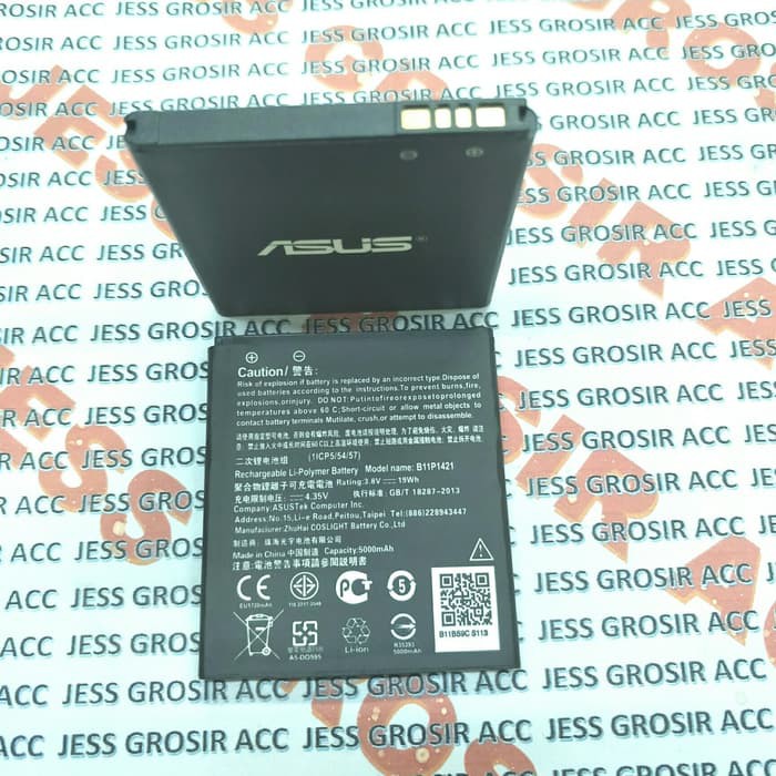 Baterai Original ASUS Zenfone C 4C Z007 , ZC451CG , B11P1421 , B11BG9C Battery Batre Original