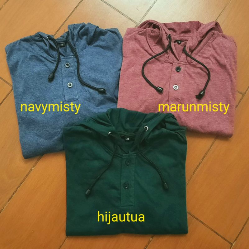 Kaos kurta Hoodie kaos kupluk kaos kurta hoodie