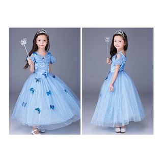 Dress Baju  Kostum Anak  Disney Princess Putri Cinderella 
