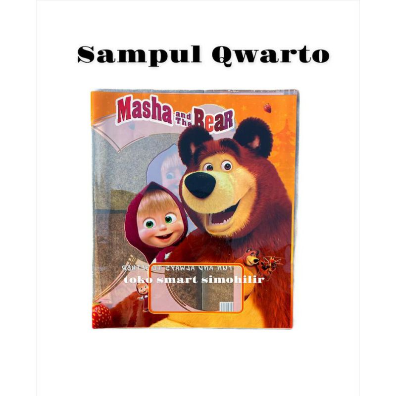 

Sampul Buku/Sampul Plastik/Sampul Plastik Masha & The Bear