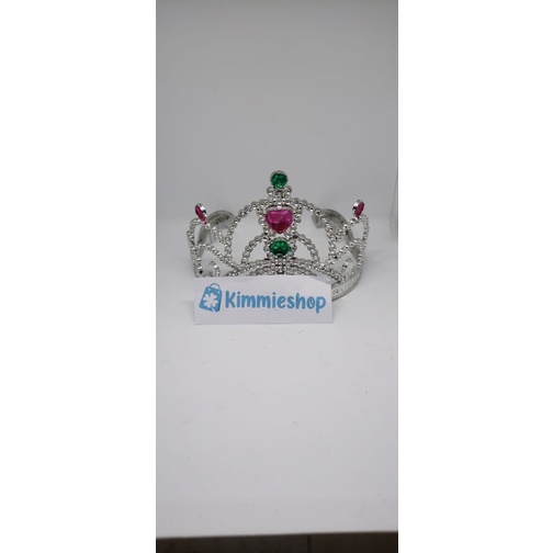 Bando mahkota pesta anak / princes crown / bando anak (plastik)