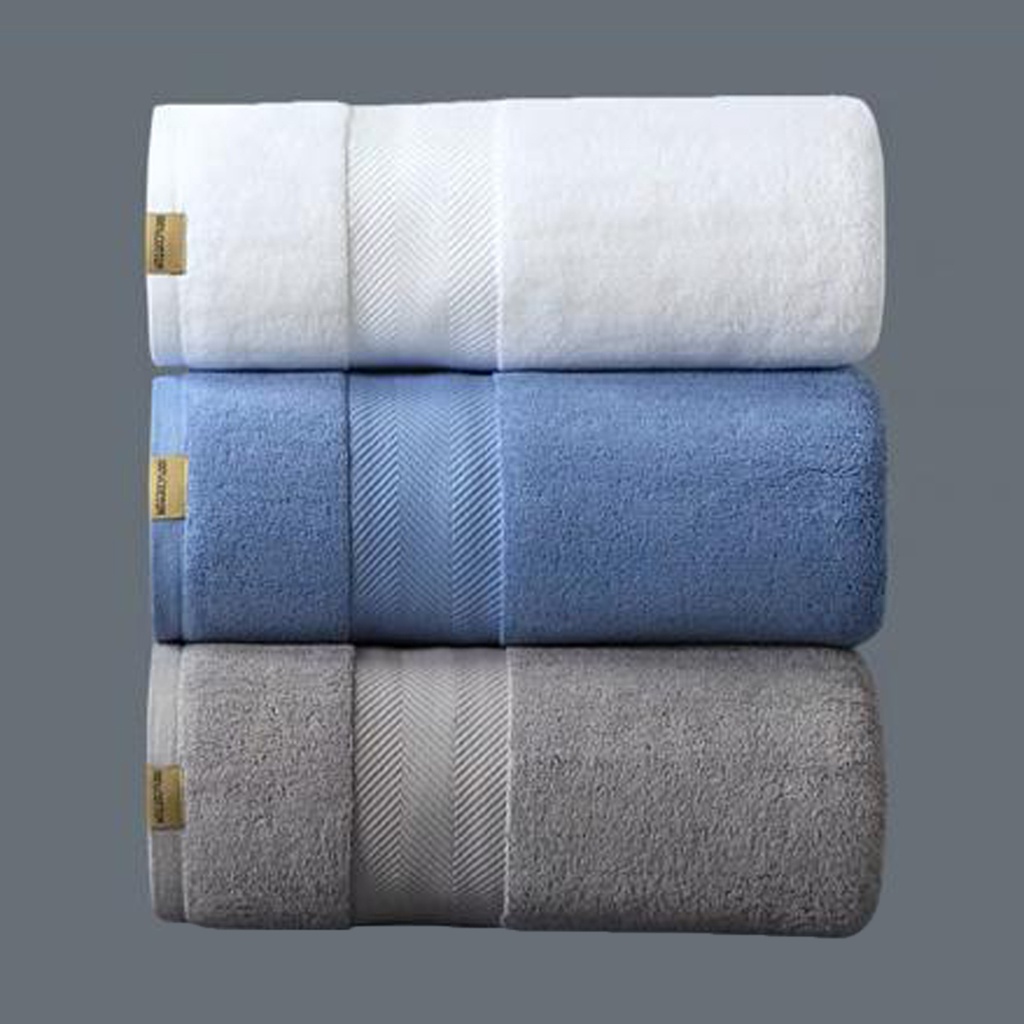 Handuk Mandi Dewasa Handuk Stripe Super Soft Polos Premium Uk 70 x 140 Termurah