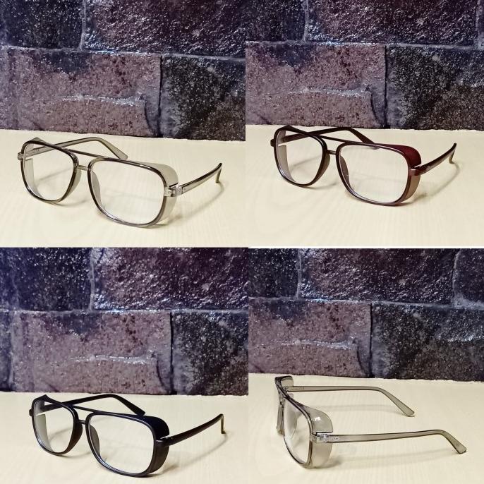 kacamata frame R168 steampunk tony stark