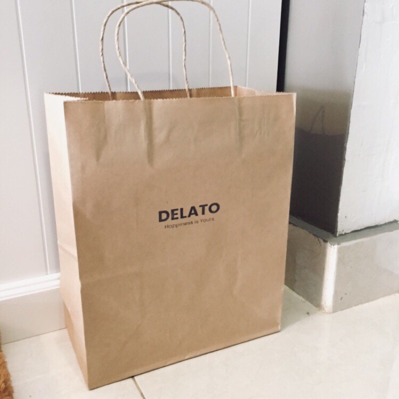 PAPER BAG/ PAPER BAG POLOS/ SHOPPING BAG Shopee Indonesia