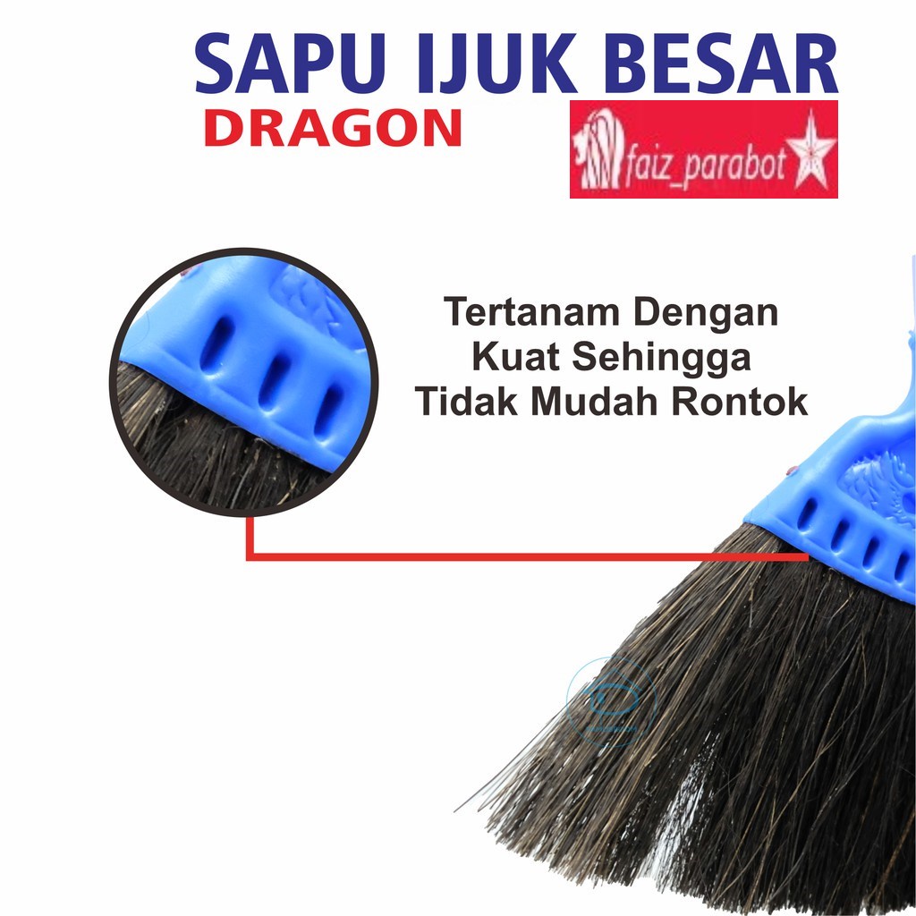 Sapu Injuk Kipas Besar Dragon