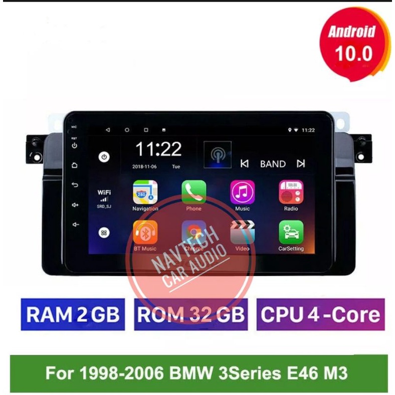 Head unit android BMW seri 3 E46 M3 / Head unit android BMW E46