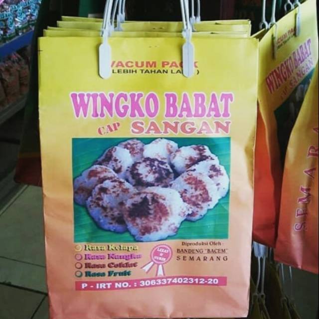 

WINGKO BABAT Sangan Oleh Oleh Khas Jogja