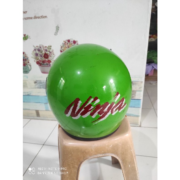 helm kawasaki ninja R RR original bawaan motor mulus