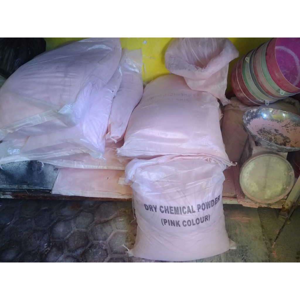 Tepung Bubuk Powder Dry Chemical  per 1KG Media Pemadam Api ABC Serbuk Pink 30% ISI APAR 25 kg /sak