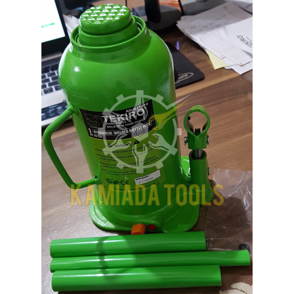 DONGKRAK BOTOL 20 TON TEKIRO