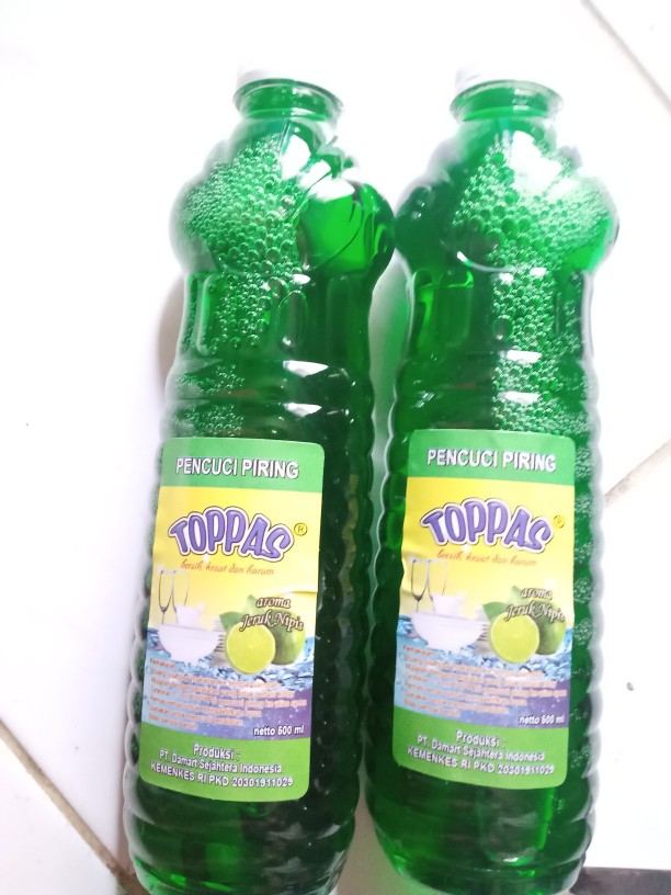 Sabun Cuci Piring Toppas Toppas