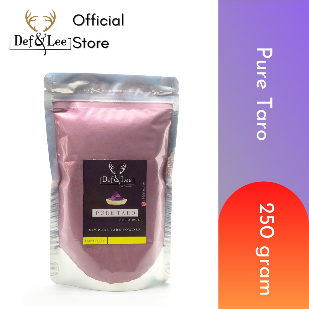

Pure Taro Powder 250gram (Bubuk Ubi Ube Ungu)