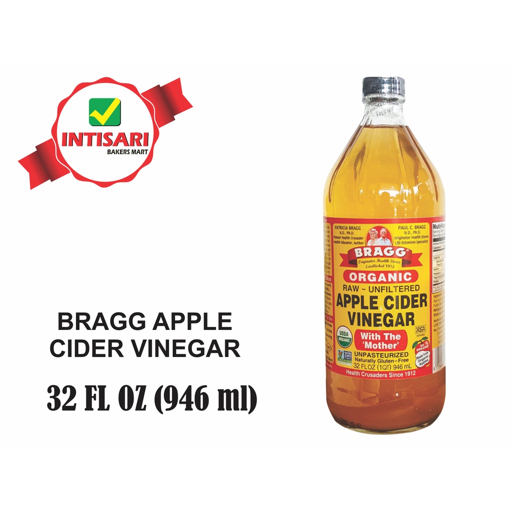 

BRAGG APPLE CIDER VINEGAR (CUKA APEL)