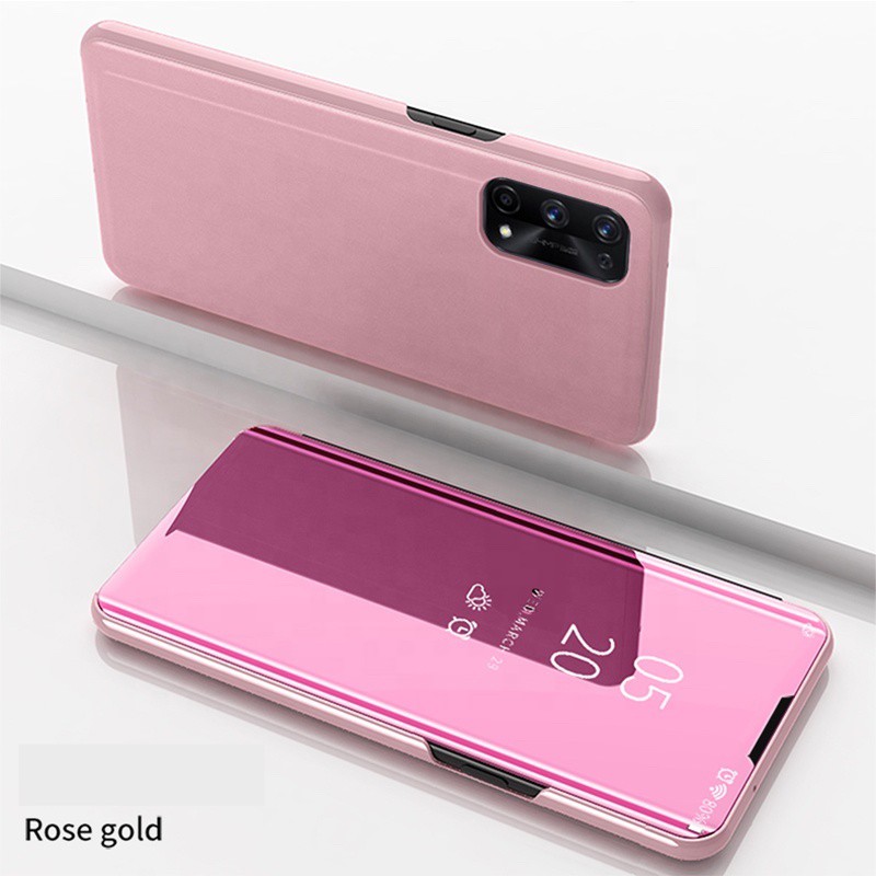 Oppo Reno 5/Reno5 FLIP CASE CLEAR VIEW STANDING