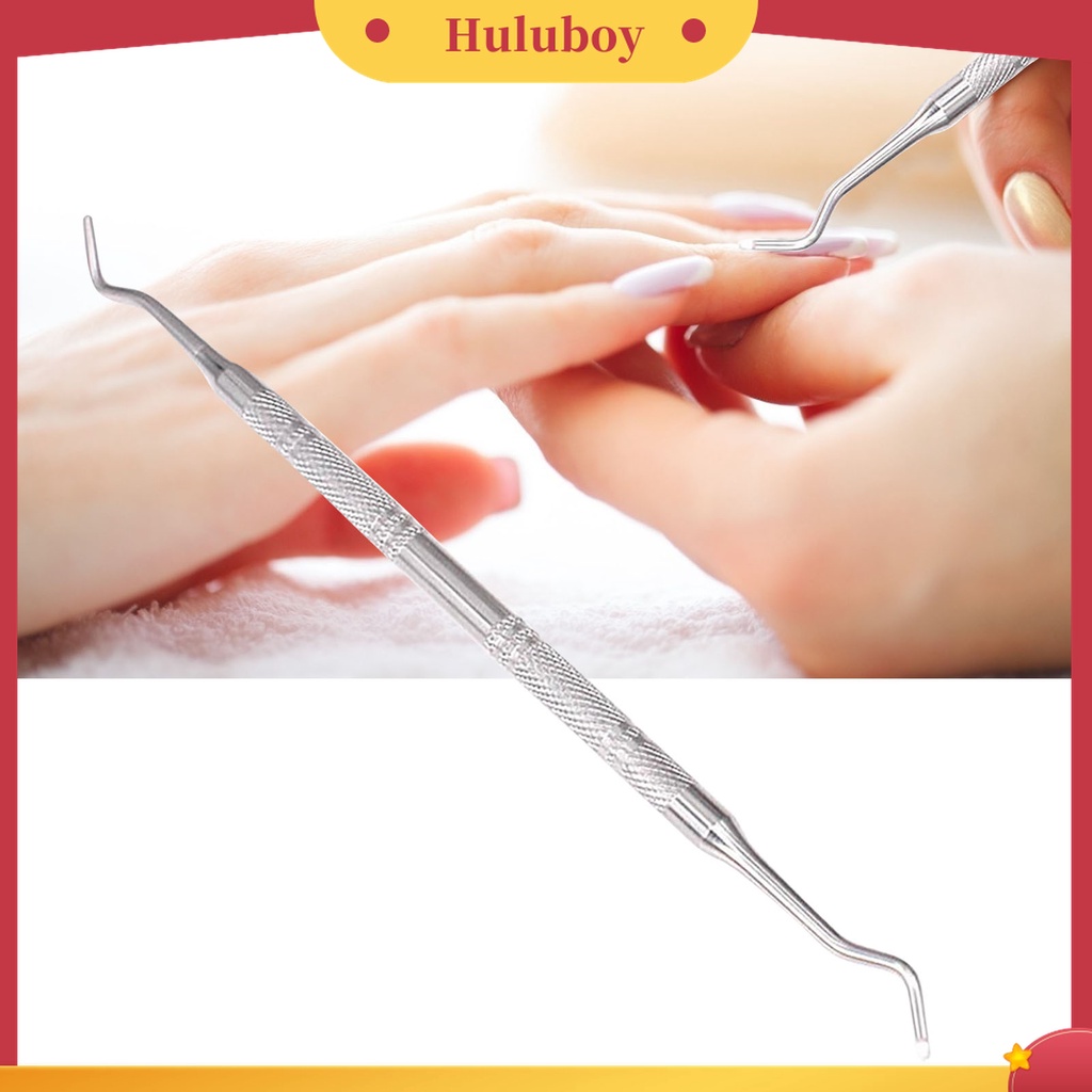 Huluboy Huluboy♡ Alat Pengangkat Kuku Kaki Dua Sisi Untuk Pedicure Manicure