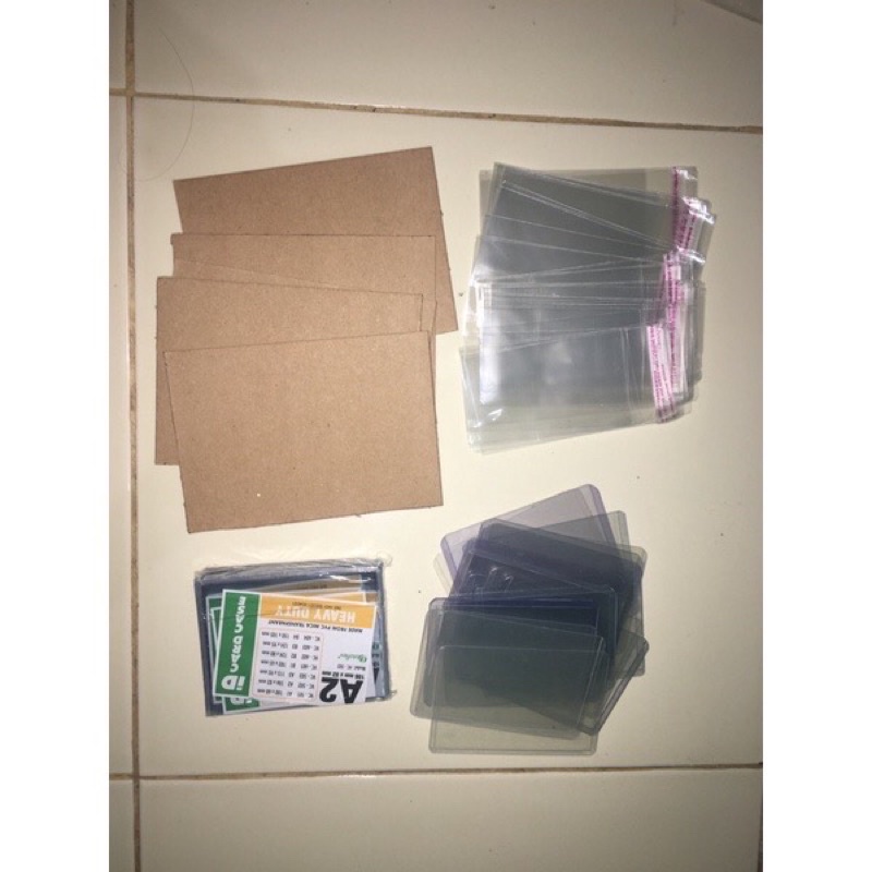 

YELLOW BOARD / KARTON BOARD PACKING PHOTOCARD