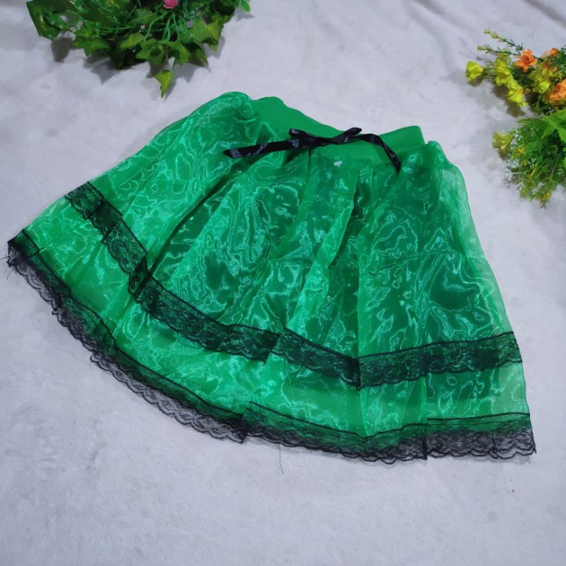 Rok Organza anak 2 3 4 tahun rok anak cewek perempuan rok pendek anak tutu ( rok organza anak )