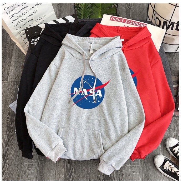 HOODIE UNISEX NASA TEBAL PREMIUM TERBARU,