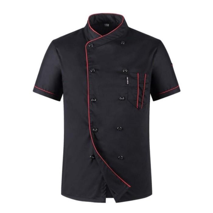 Seragam | Seragam Chef Seragam Koki Baju Koki Lengan Pendek Original