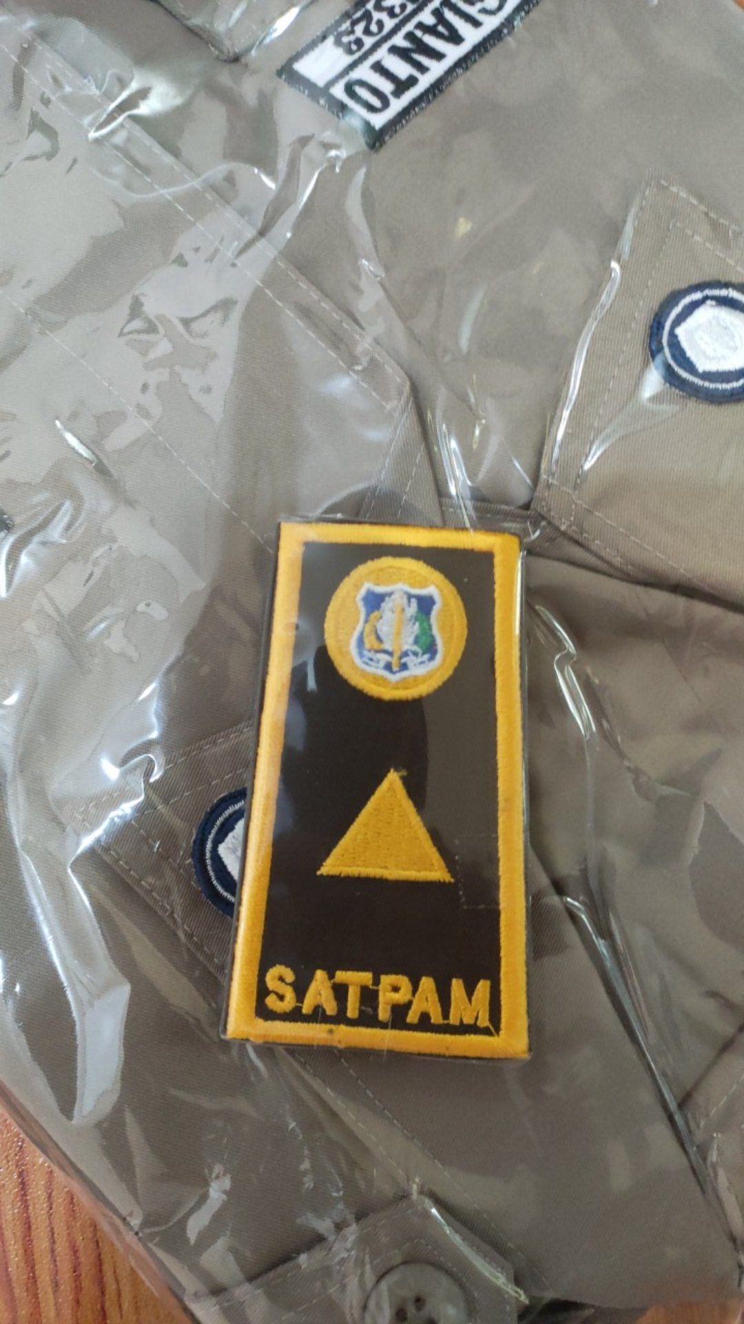 Pangkat Satpam Supervisor Bordir