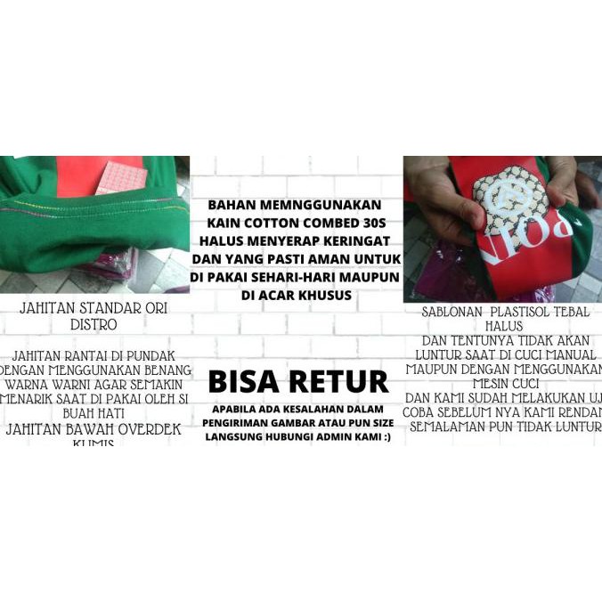 Kaos Anak Distro Dan Baju Anak Hijau Stabilo Rabbit - Hijau, S