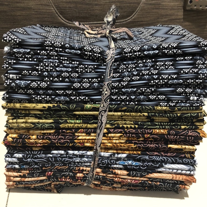 Kain Potongan Batik Katun 40’s / Kain perca/ kain sisa sampel / Kain kiloan AKM010