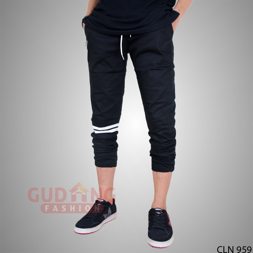 Celana Terbaru Jogger Pria Panjang Casual - CLN 959