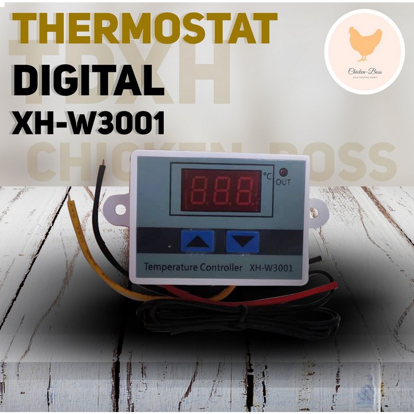 Thermostat Termostat Digital XH W3001 untuk Mesin Tetas