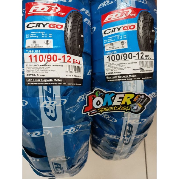 Paket Ban Motor  Honda New SCOOPY -YAMAHA FREEGO//FDR CITY