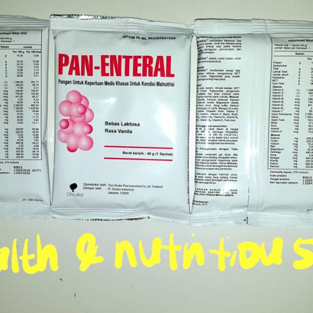 

Per Box! Termurah Susu Pan Enteral Panenteral Vanila Otsuka