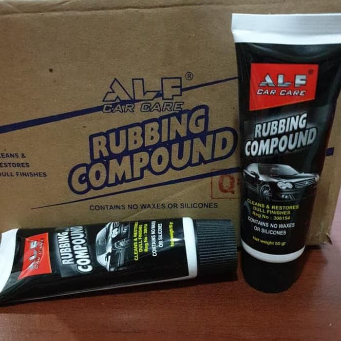 ALF Car Care Rubbing Compound Mobil Tube 50 Gram