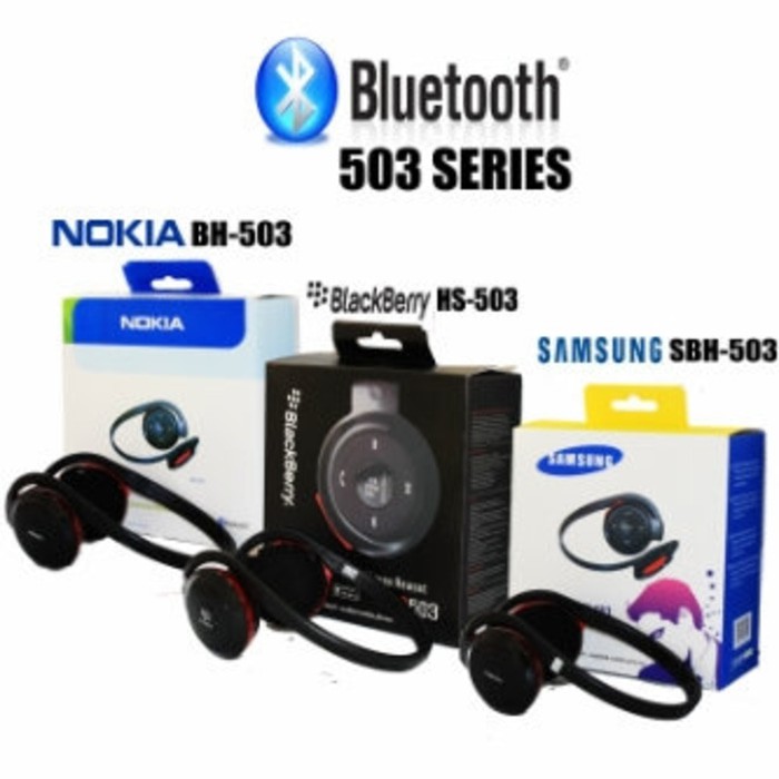 Headset  Bluetooth Blackberry Hs-503 Stereo - E699Ce