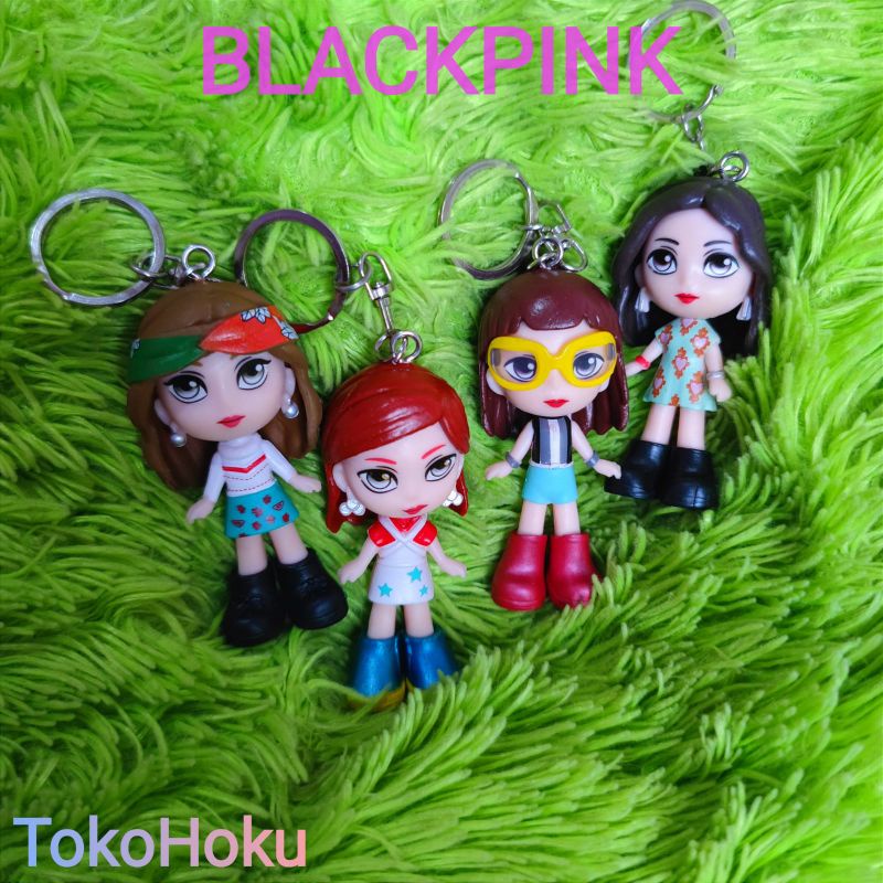 Gantungan Kunci BLACKPINK Keychain Miniatur Figure