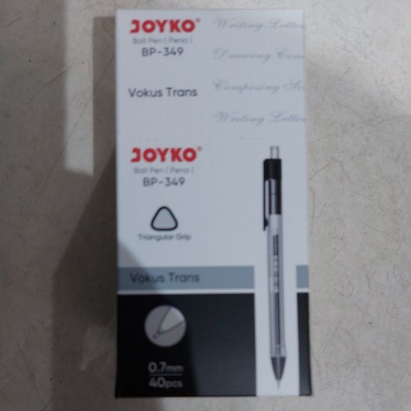 

ball pen pena joyko bp -349 ( isi 40pcs kemasan box)