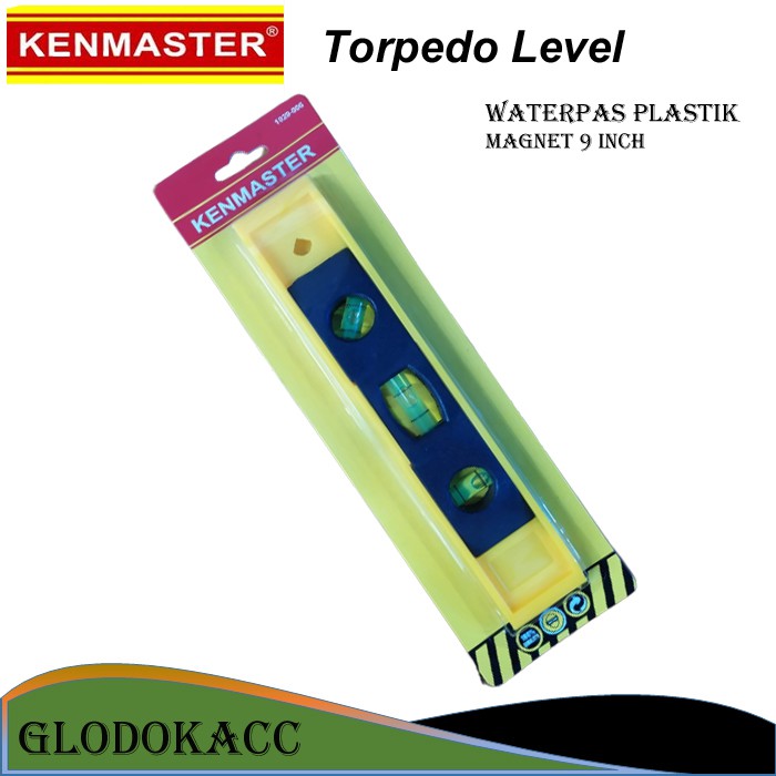 Waterpas Magnet 9 inch / Kenmaster Torpedo Level Magnetic