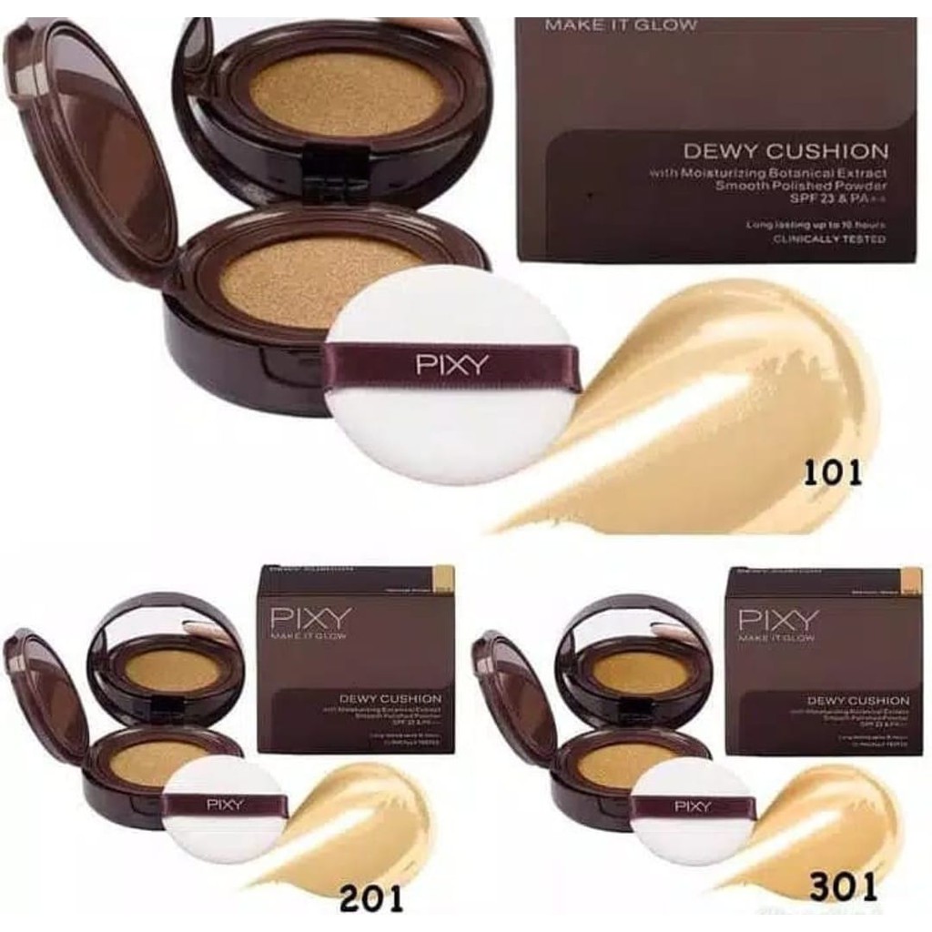 VARIAN LENGKAP GARANSI ORIGINAL PIXY Make It Glow Dewy Cushion