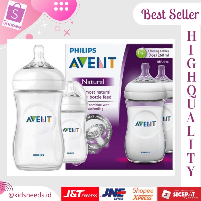 Botol Philips Avent Natural Original 260ml