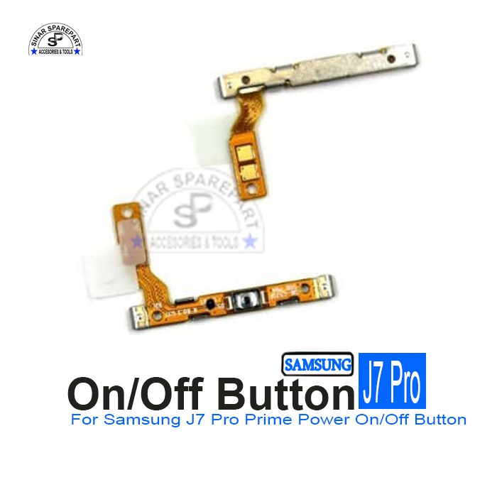 Power On Off Volume SAMSUNG J7 PRO Switch On/Off A10 Flexible Ori