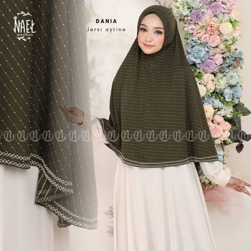 Hijab Daania (Ori Nael) / Hijab Bergo Pet Jumbo