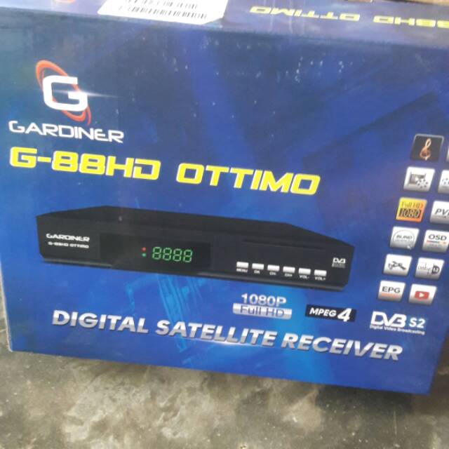 Receiver GARDINER OTIMO G-88HD OLD (LAMA) + VOUCHER 50.000