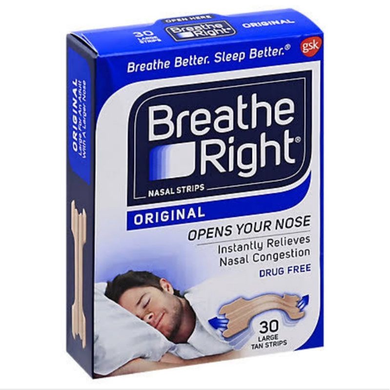 Breathe Right Nasal Strips Plester Hidung