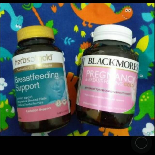 Jual PAKET ASI booster herbs of gold HOG dan blackmores BM | Shopee ...