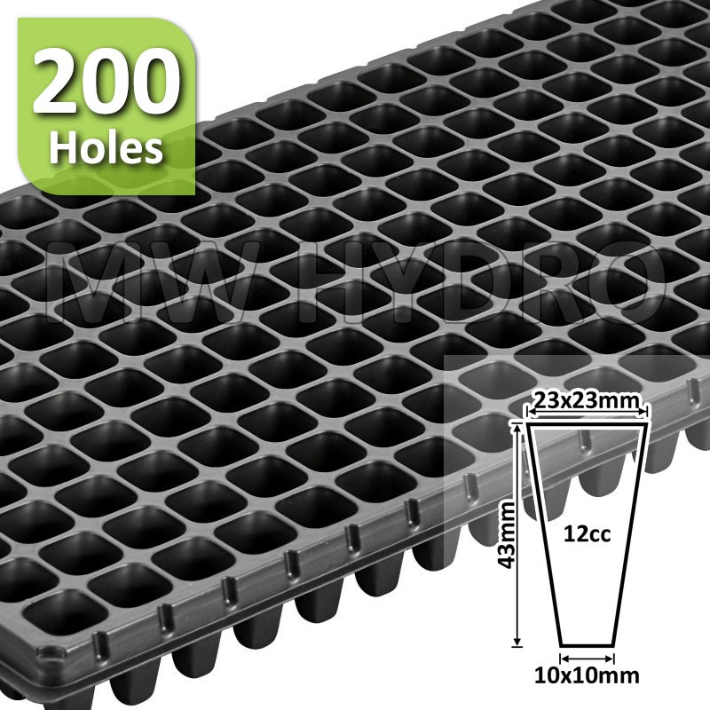 5 pcs - Tray Semai / Seedling Tray - 200 lubang