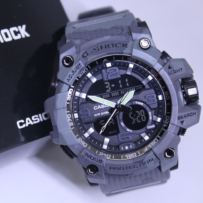 Jam tangan G Shock Army GG 1000 Full Grey
