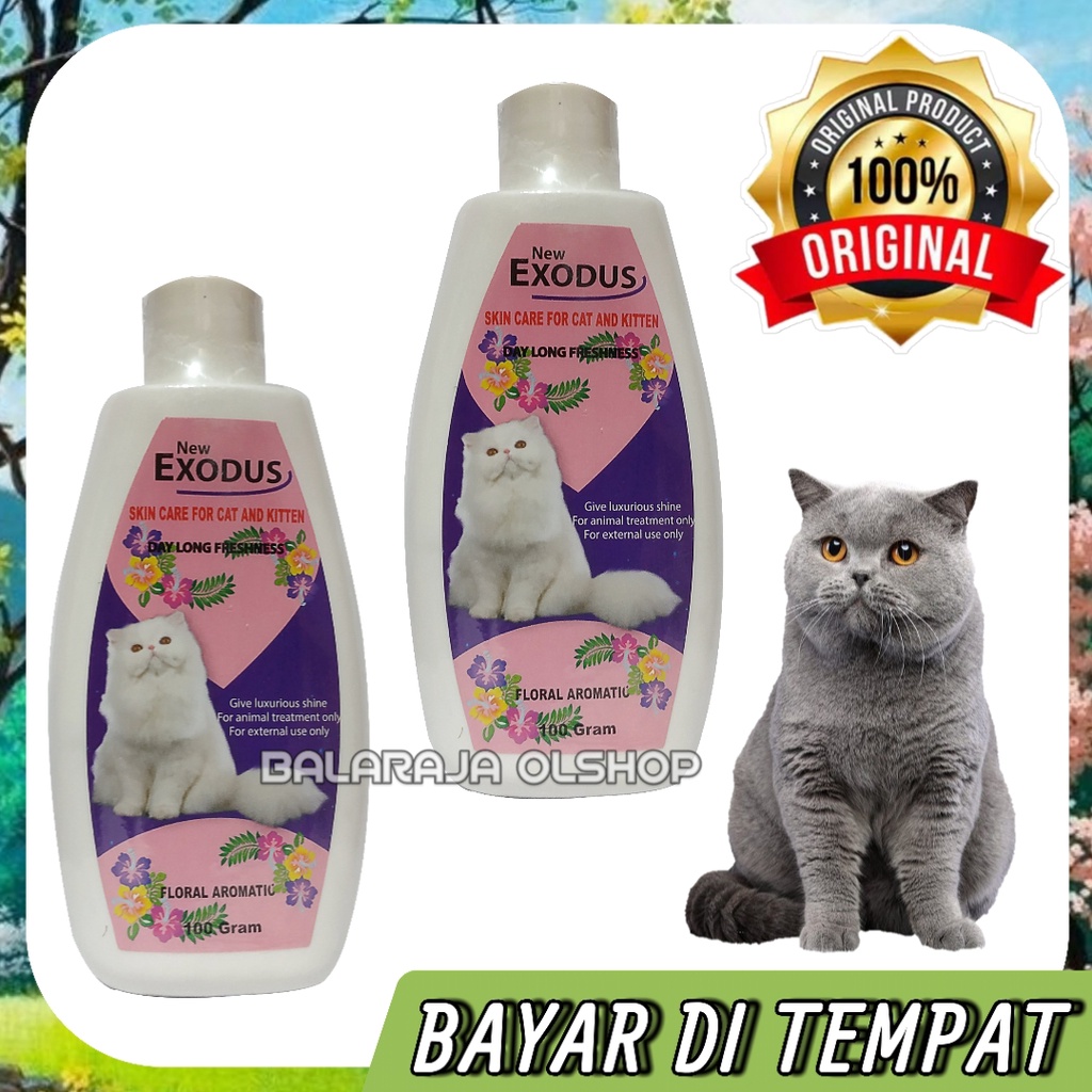 BEDAK KUCING ANTI JAMUR GATAL BAKTERI FLORAL AROMATIC EXODUS SKIN CARE