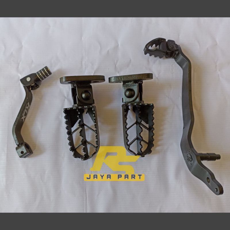 FOOTSTEP MUNDUR KLX FOOTSTEP FULSET KLX150 D-TRECKER150 SUPERMOTO FULSET