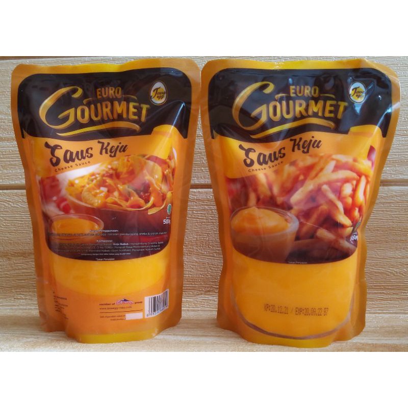

Euro Gourmet Saus Keju 500gr / Euro Gourmet Cheese Sauce / Saus Keju