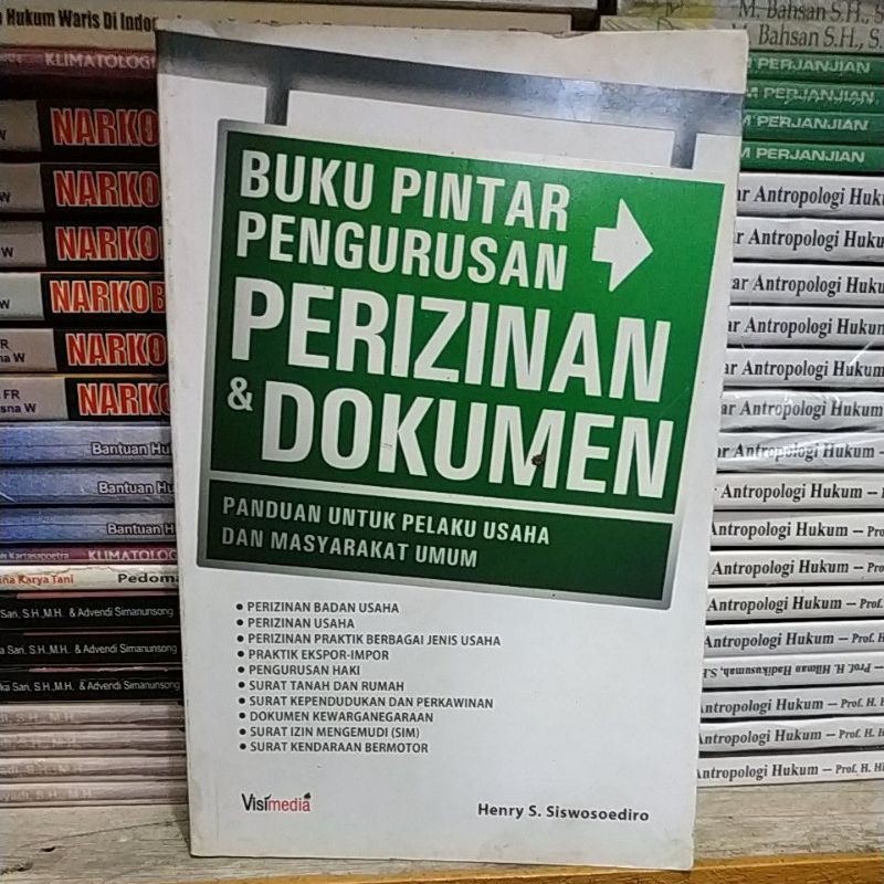 

buku pintar pengurusan perizinan dan dokumen original