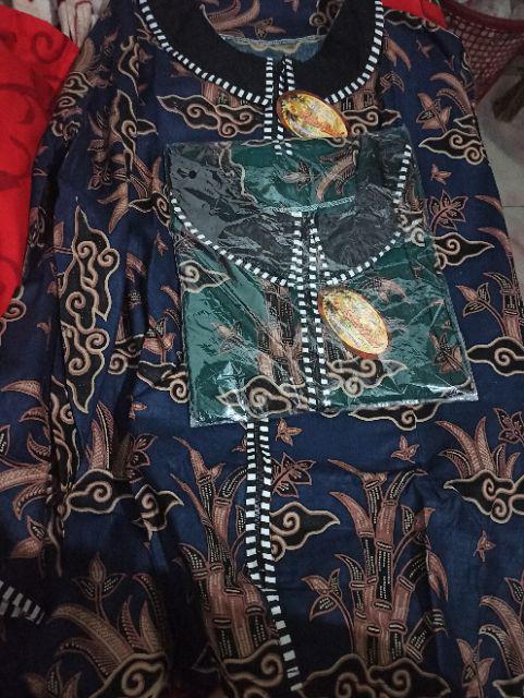 Atasan Batik Dolby Dolbi Dobby Doby Tenun Sutra Tulis Halus Katun Atbm Baron ,sarombit Atasan